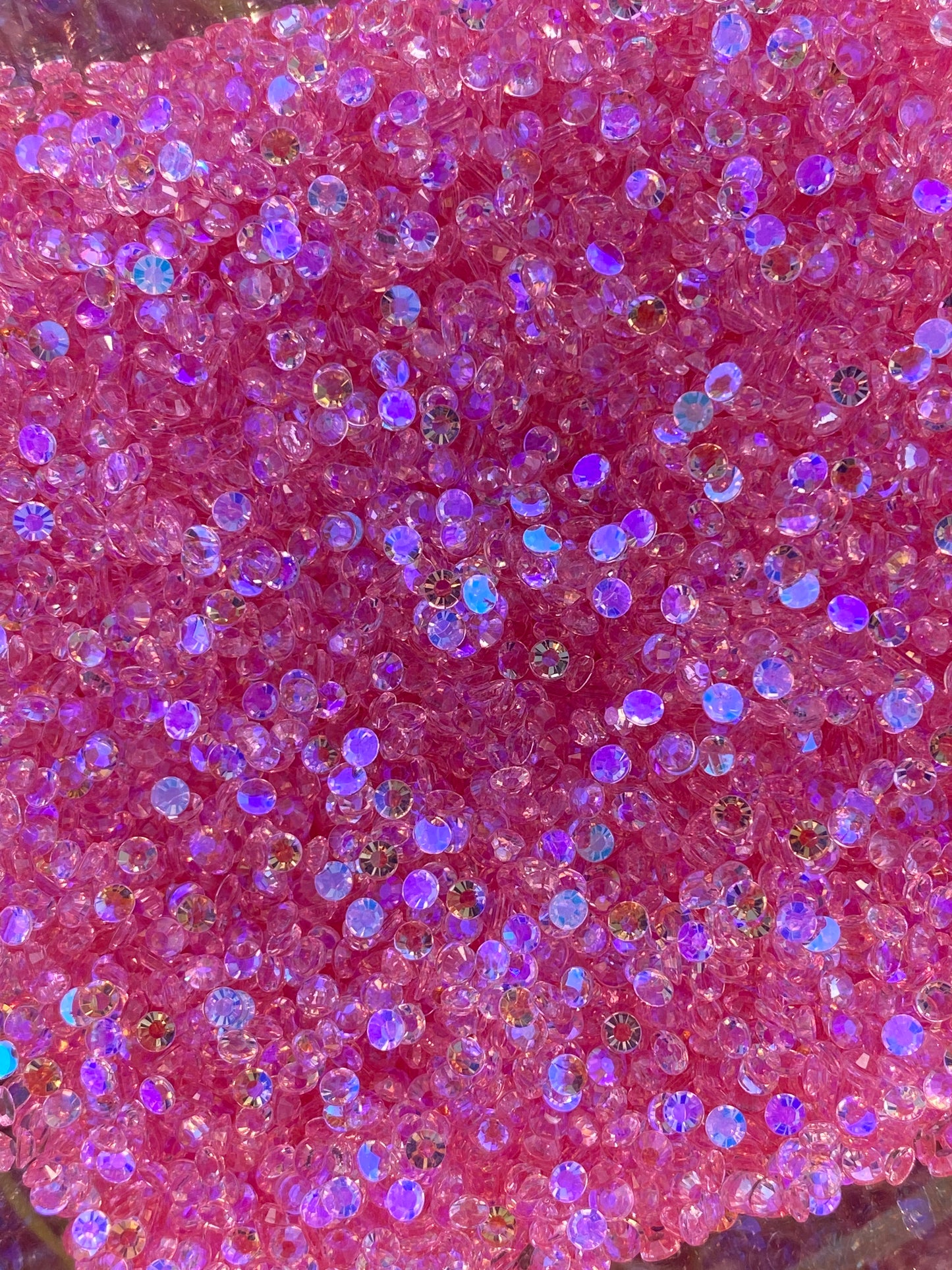 Aurora Lit Pink (3mm/ss12) 1000 pieces