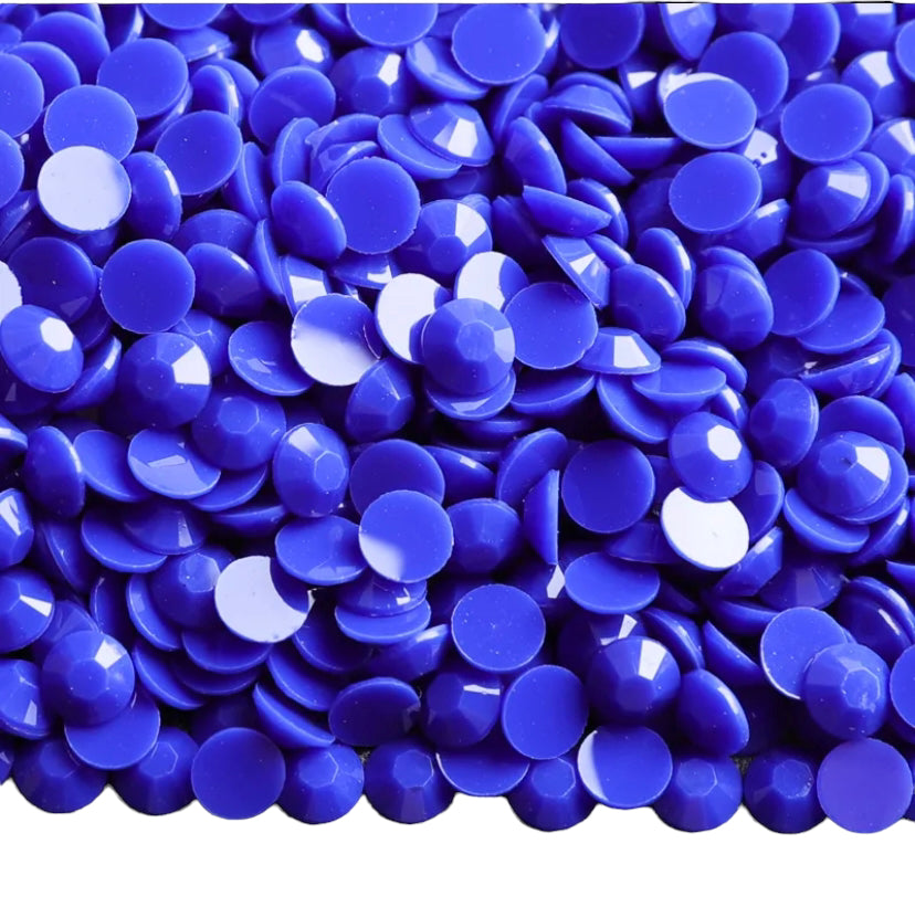 Sapphire Blue Non-Ab Jelly Rhinestones