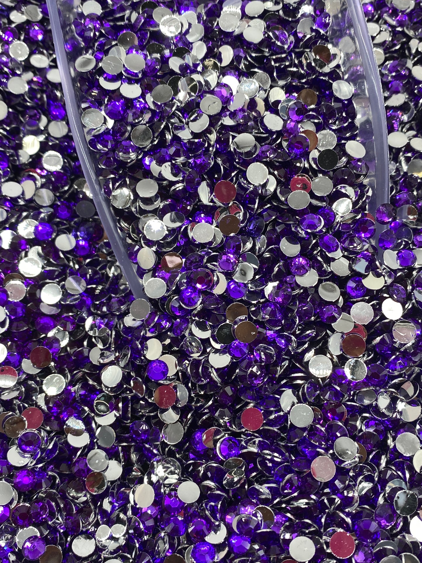 Purple Resins Rhinestones