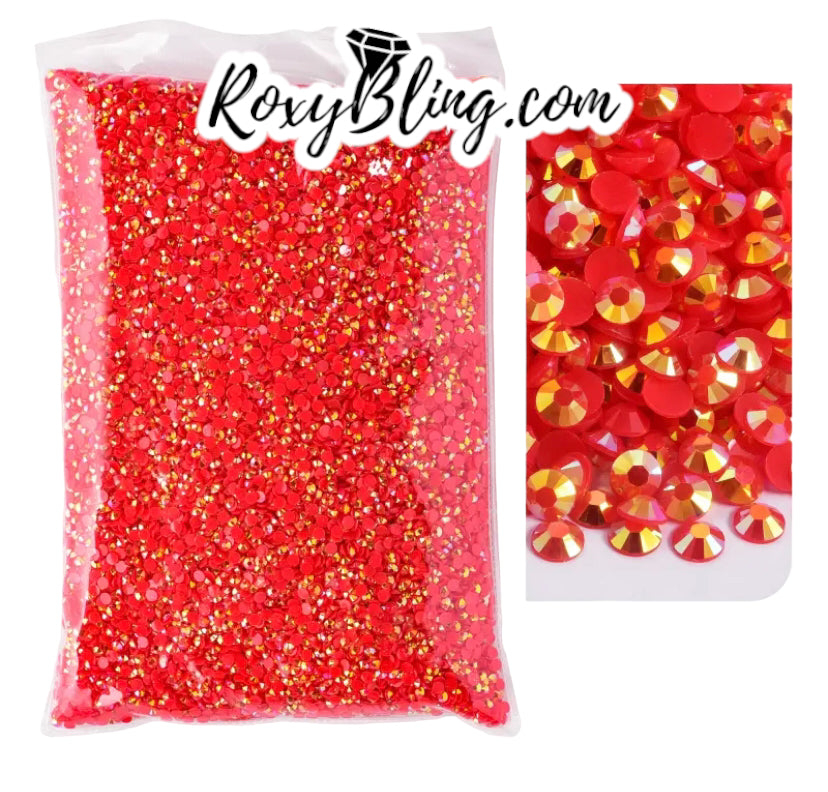 Red Jelly Rhinestone