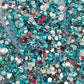 Aqua Resin Rhinestone