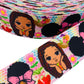 Black Girl Ribbon (38mm/ 1.5 inches)