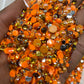 Orange Halloween,Rhinestones Mix