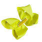 Yellow, Solid Color Jumbo hair clip