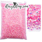 Lit Pink Jelly Rhinestone (BULK BAG)