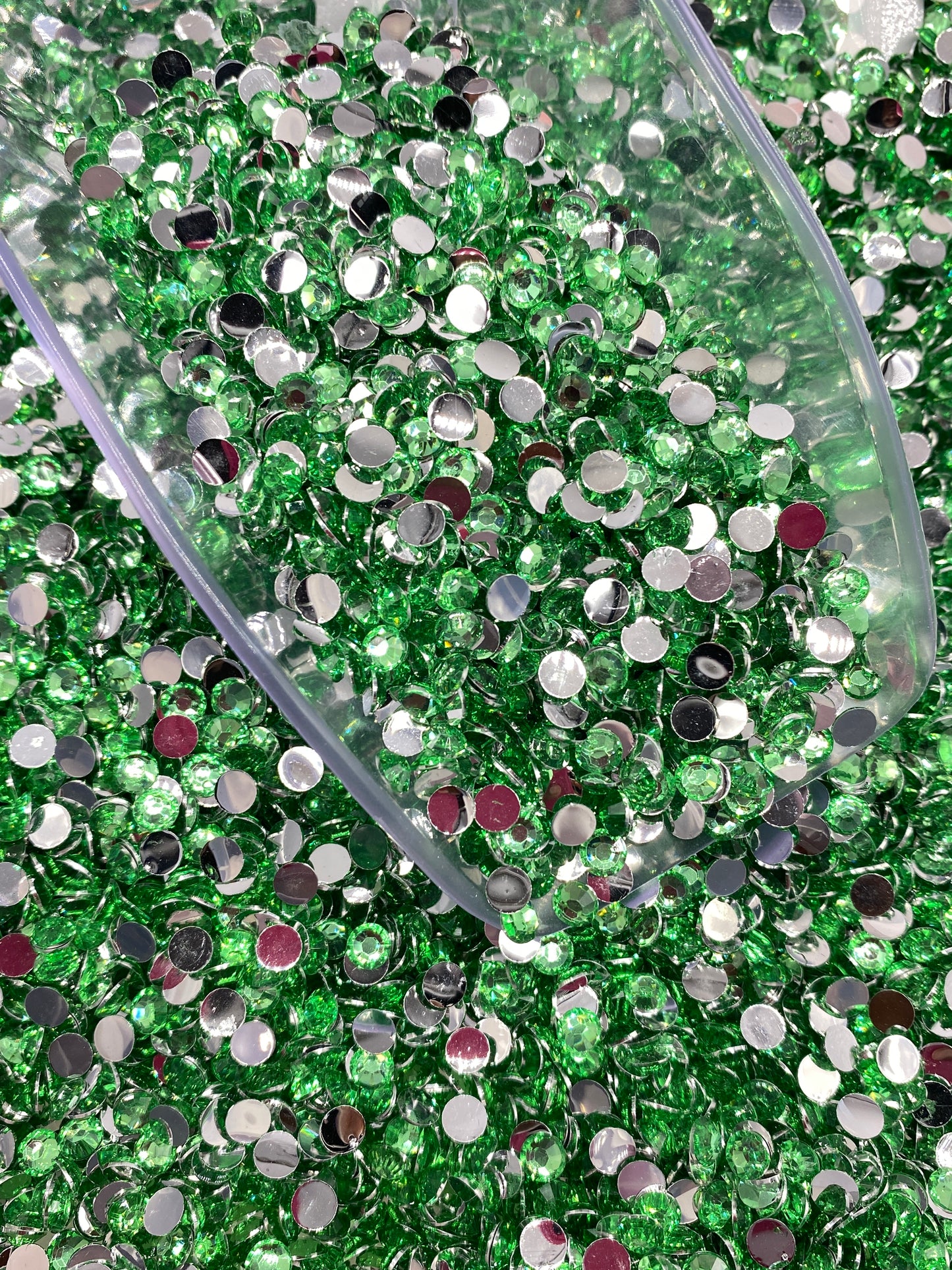 Green Resins Rhinestones