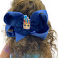 Navy Blue, Solid Color Jumbo hair clip