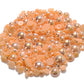 Orange Ab Pearls  (Mix size) 1,500 Pieces