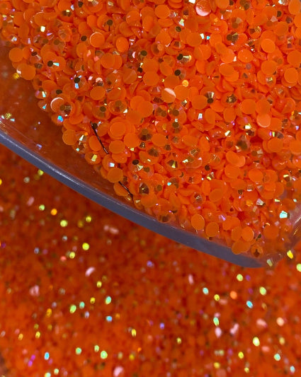 Orange Ab Jelly Rhinestone