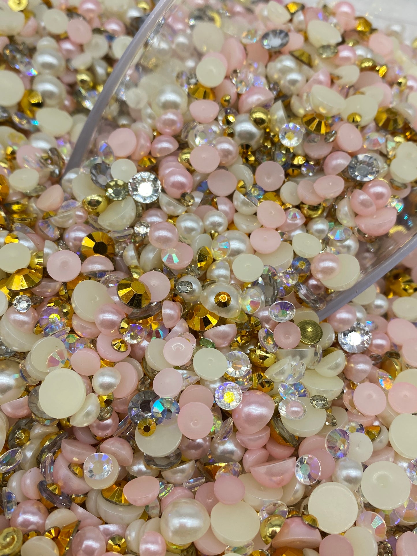 Pretty Pretty Princes Rhinestones & Pearl Mix