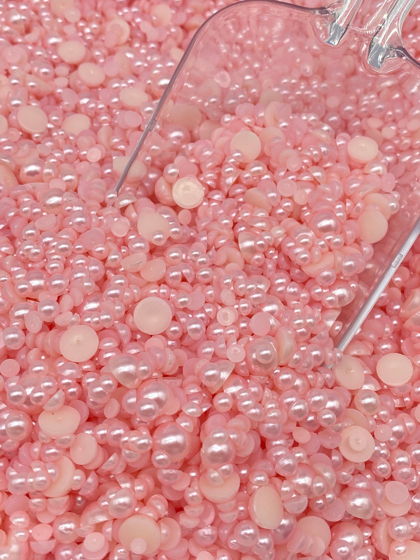 Lit Pink non-Ab Pearl (Mix Size)