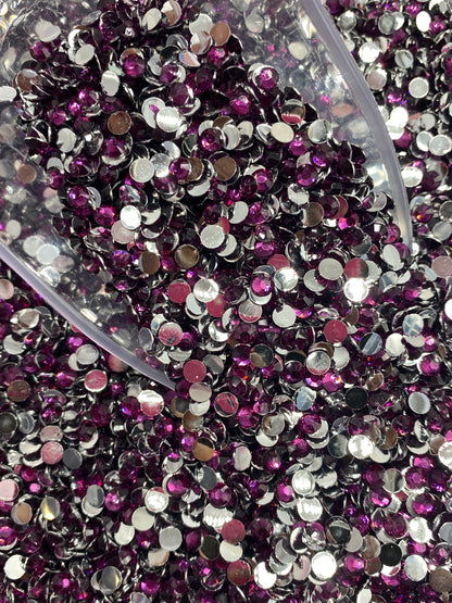 Amethyst Resins Rhinestones