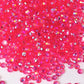 Rose Pink Transparent Rhinestones (30 Mix Size)