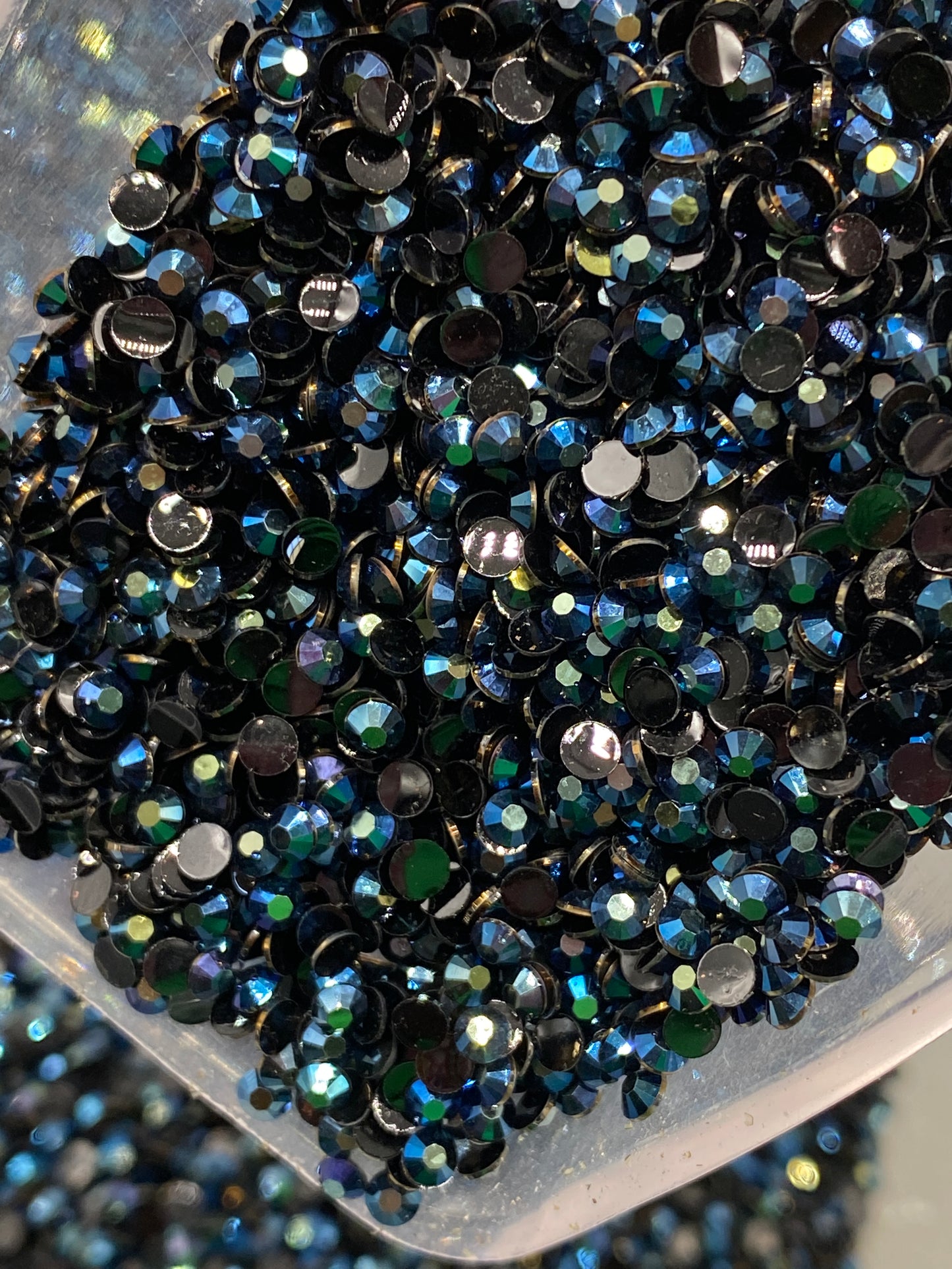 Montana Blue Ab Jelly Rhinestones