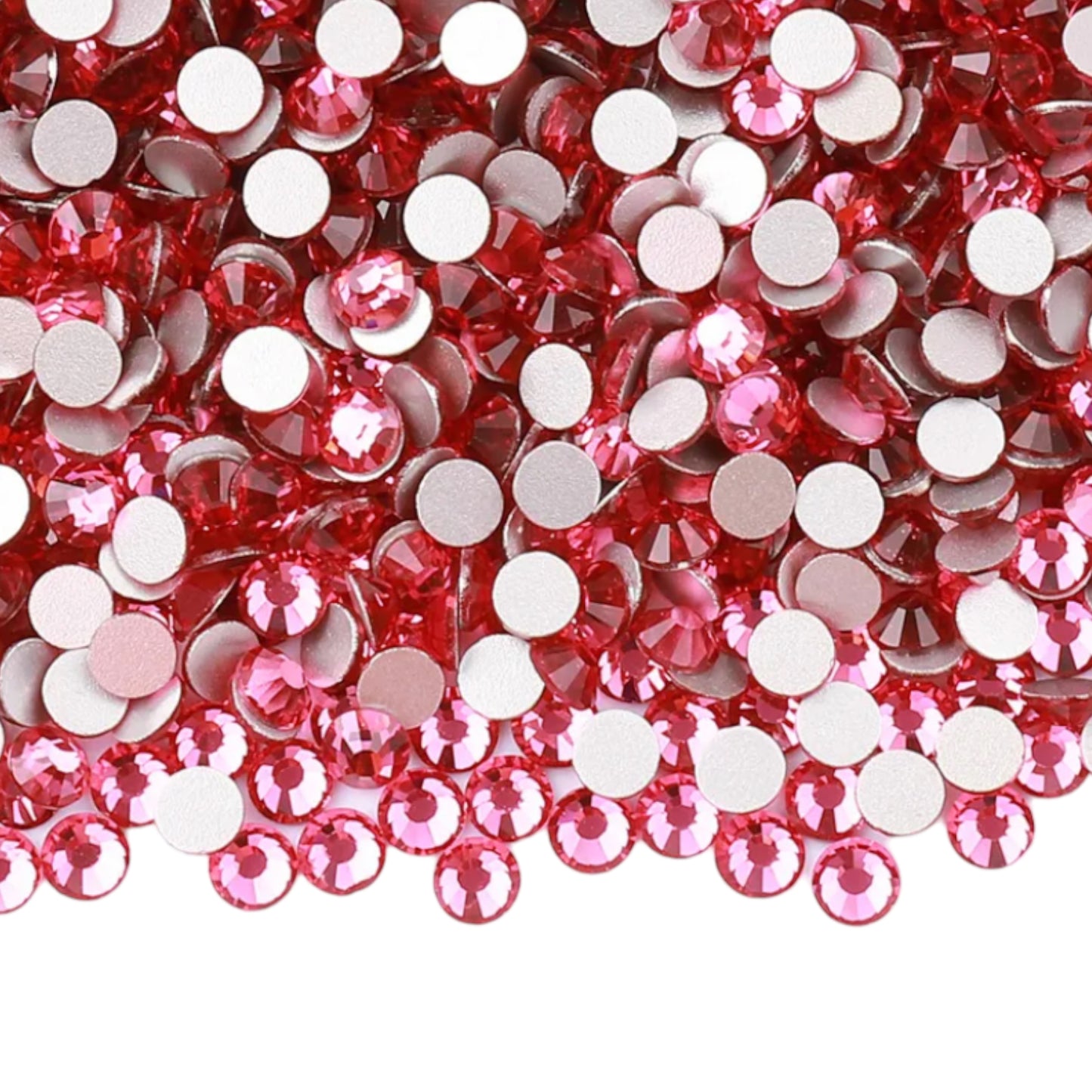 Rose Glass Rhinestones