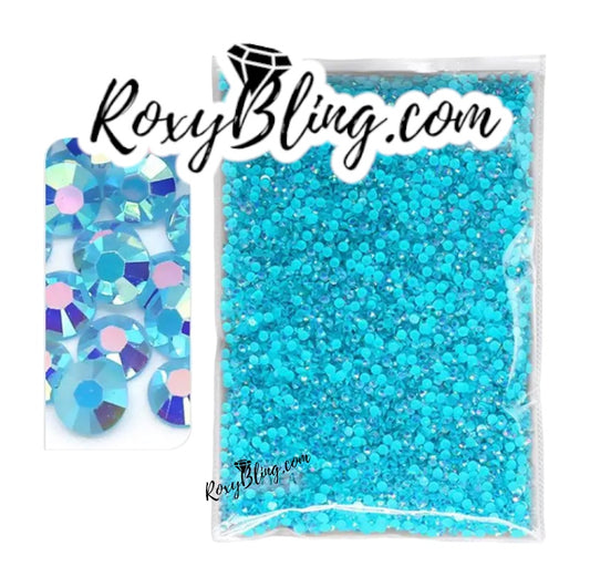 Turquoise Jelly Rhinestone (BULK BAG)