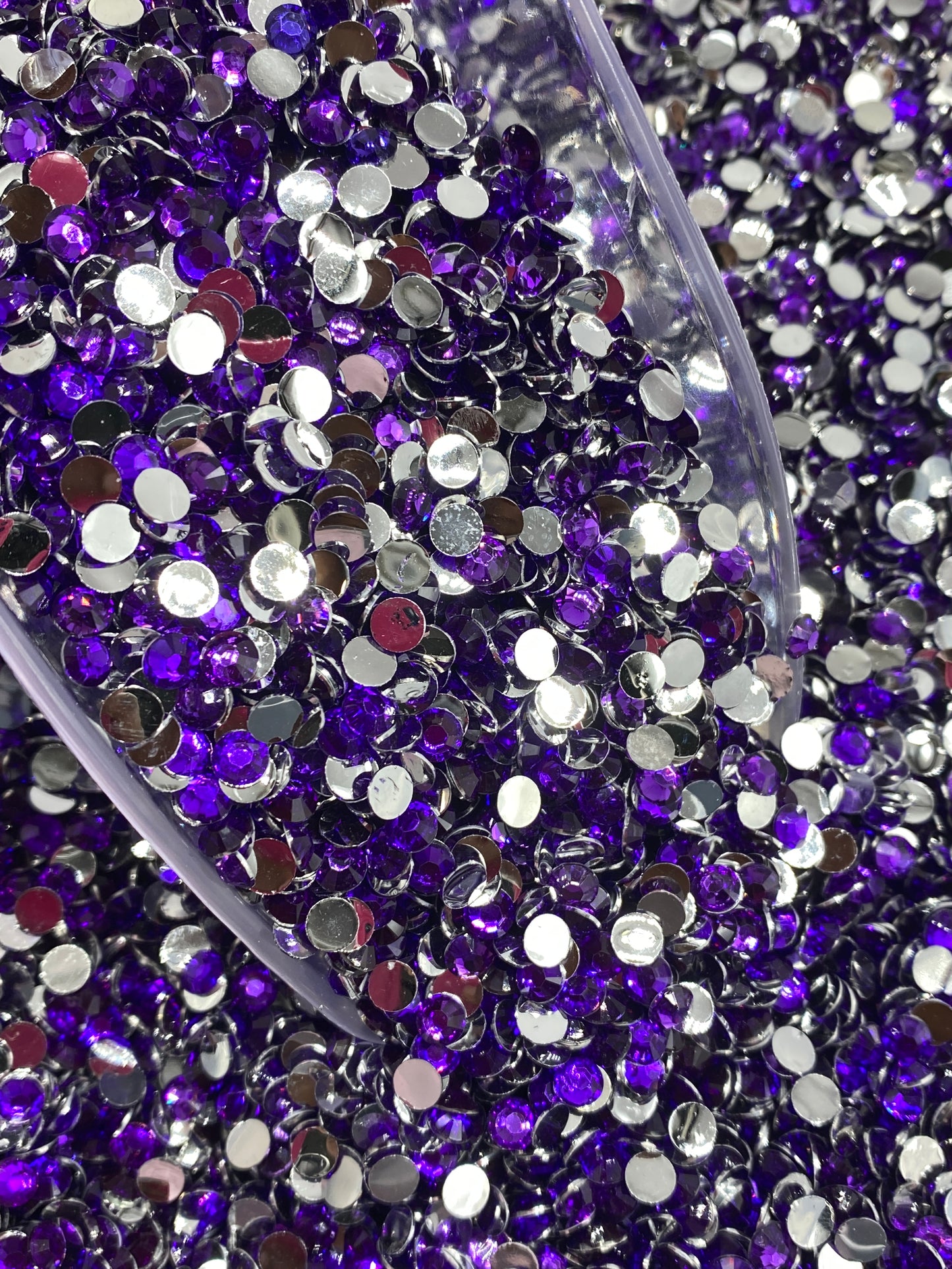 Purple Resins Rhinestones