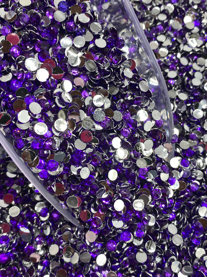 Purple Resins Rhinestones