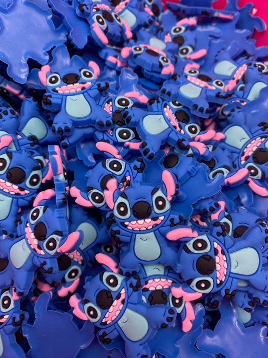 Stitch Silicone Charms (10 Pieces)