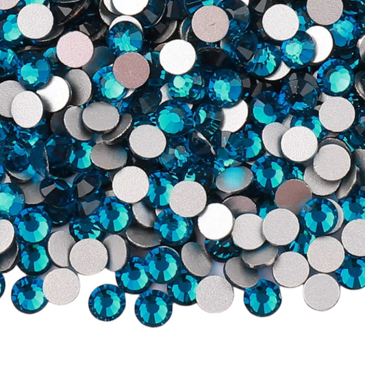 Blue Zircon Glass Rhinestone