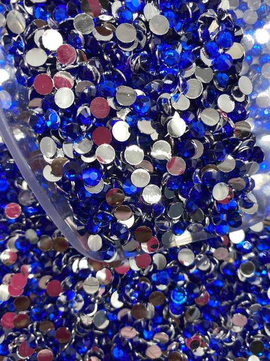 Sapphire Blue Resins Rhinestones