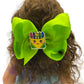 Apple Green, Solid Color Jumbo hair clip