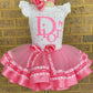 Designer Tutu Outfit with matching Socks and Bow ( Read Description)