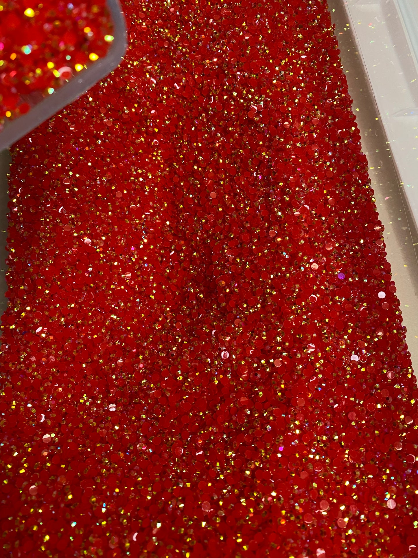 Red Ab Jelly Rhinestone