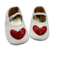 Baby white Shoes with heart
