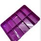 Large storage Box (Purple 10 Grid)