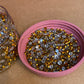 Gold 4mm Jelly  Rhinestones