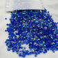 Sapphire Blue Ab Transparent Rhinestones (30 Gram Mix Sizes)