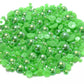 Neon Green Ab Pearls (Mix size) 1,500 Pieces