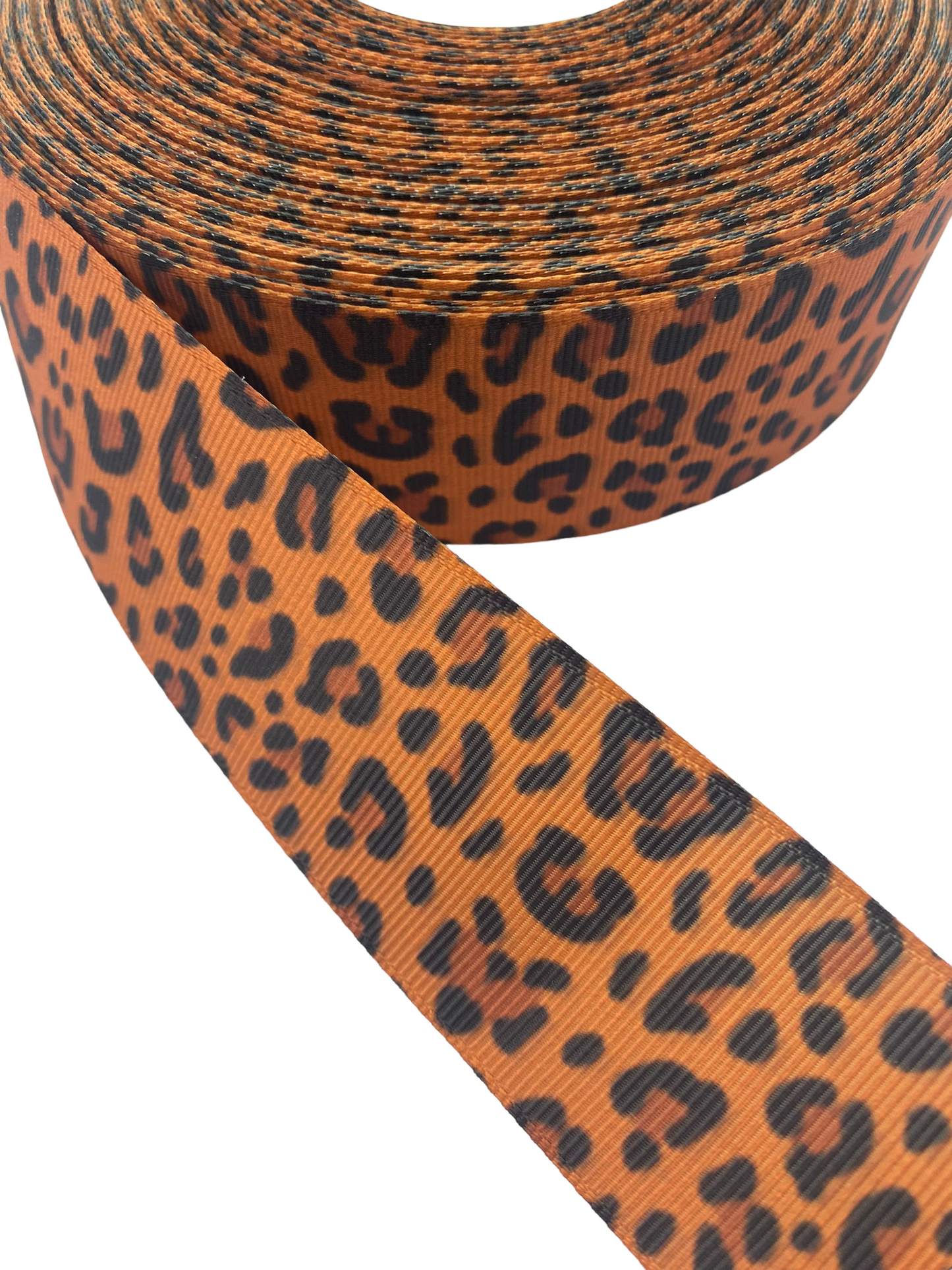 Leopard Print  Ribbon (38mm /1.5 inches)