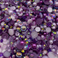 Purple Rain Rhinestone Mix