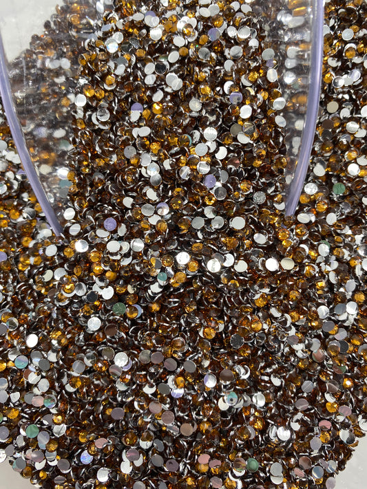 Brown Resin Rhinestones