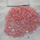 Light Pink Ab Transparent Rhinestones (30 Gram Mix Size)