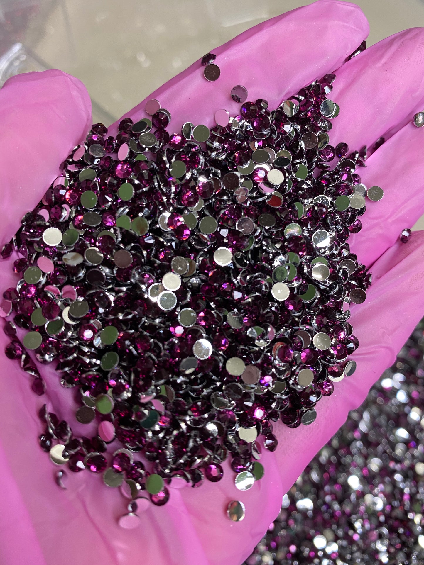 Amethyst Resins Rhinestones