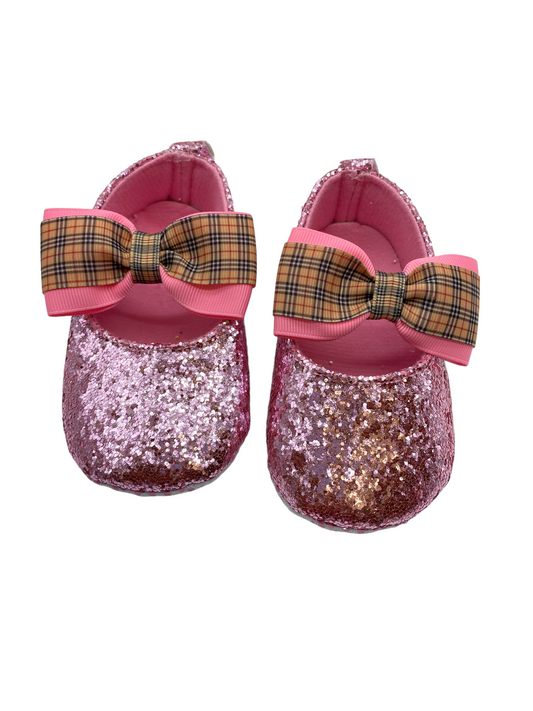 Baby Glitter Pink Baby Shoes