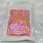 Light Pink Ab Transparent Rhinestones (30 Gram Mix Size)