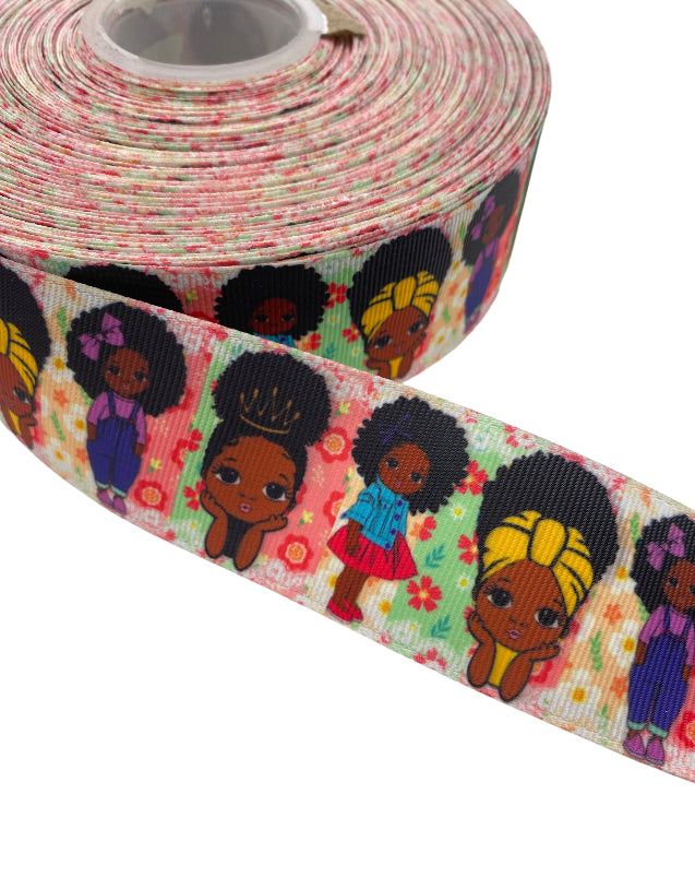 Black girl Ribbon