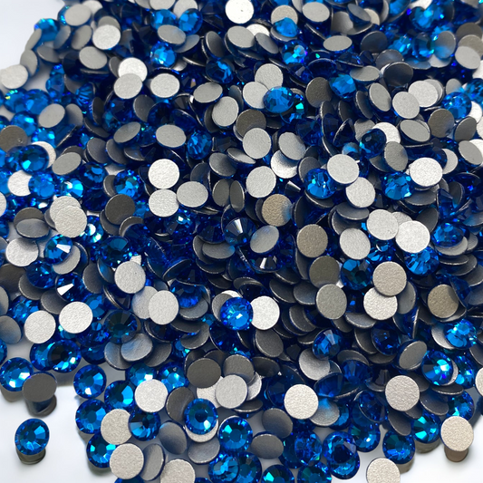 Capri Blue Glass Rhinestones (1,440 Pieces)