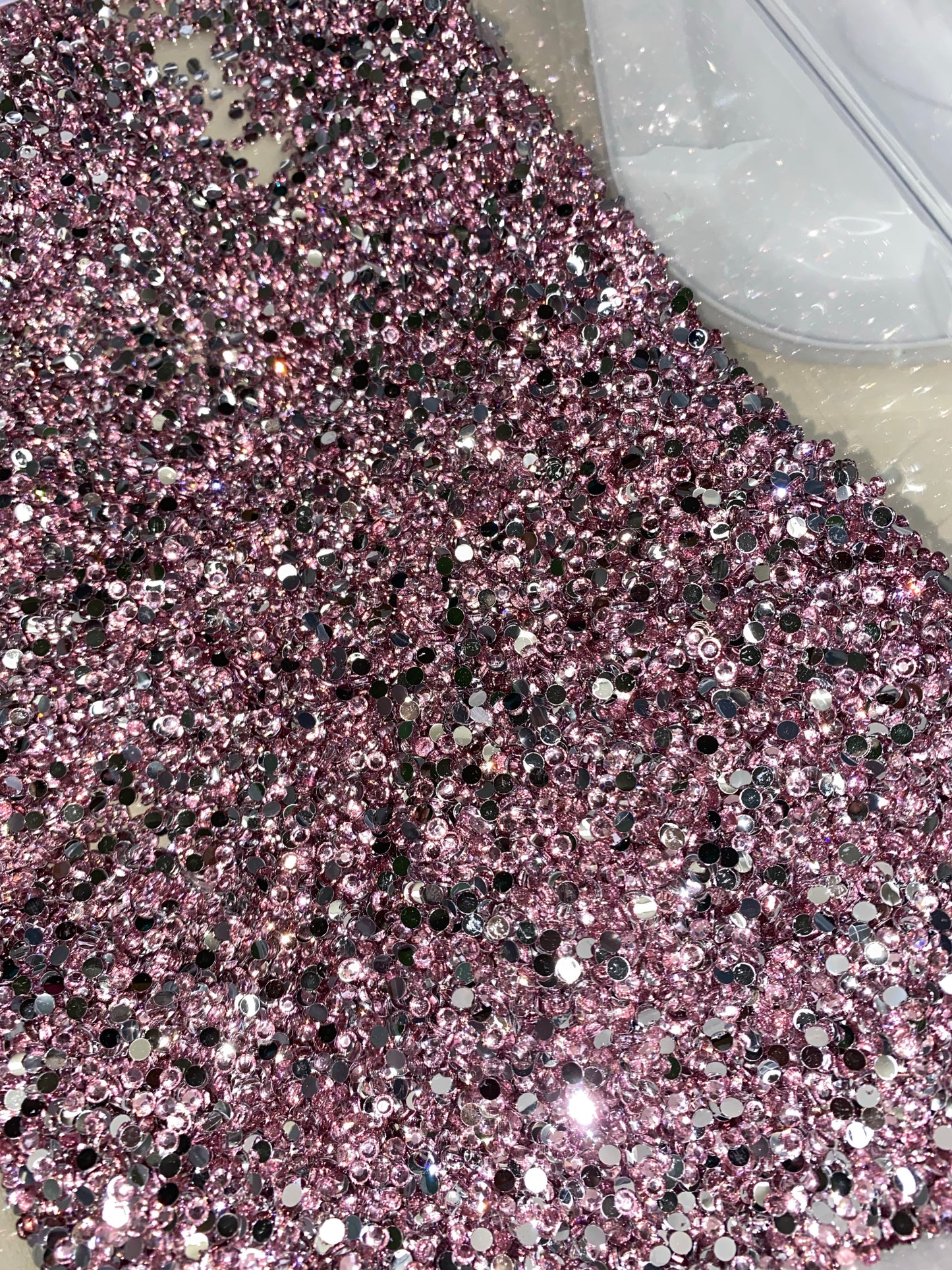 Lit Pink  Resins Rhinestones