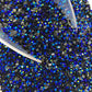 Blue Brass Jelly Rhinestones