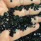 Mix size non Ab Black jelly rhinestones (2,000 Pieces)