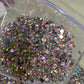 AB Light Pink Resins Rhinestones