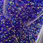 Sapphire Blue Ab Jelly Rhinestones