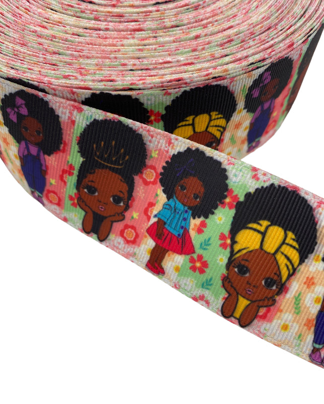 Black girl Ribbon