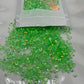 Green Transparent Rhinestones (30 Gram Mix Size)