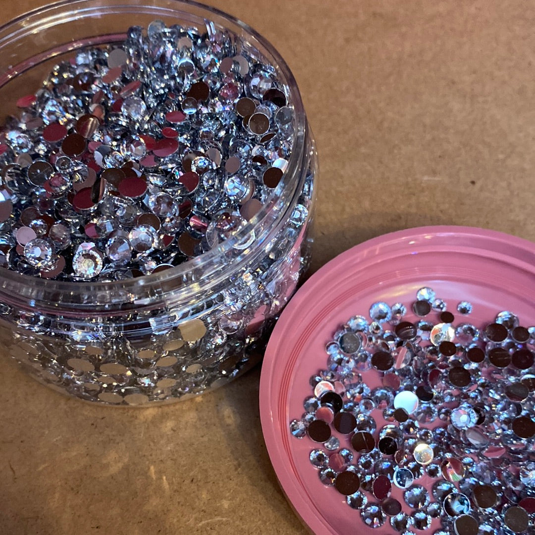 Mix sizes crystal Rhinestones